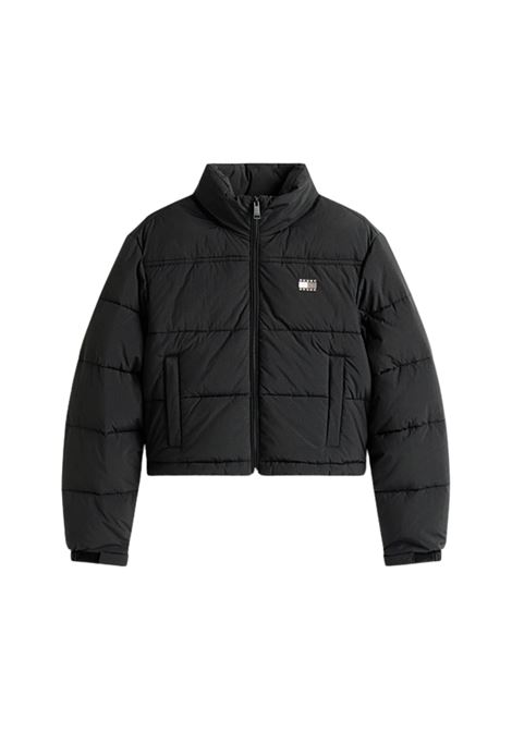 Giubbino imbottito relaxed fit idrorepellente BLACK Tommy Hilfiger | DW0DW21620BDS